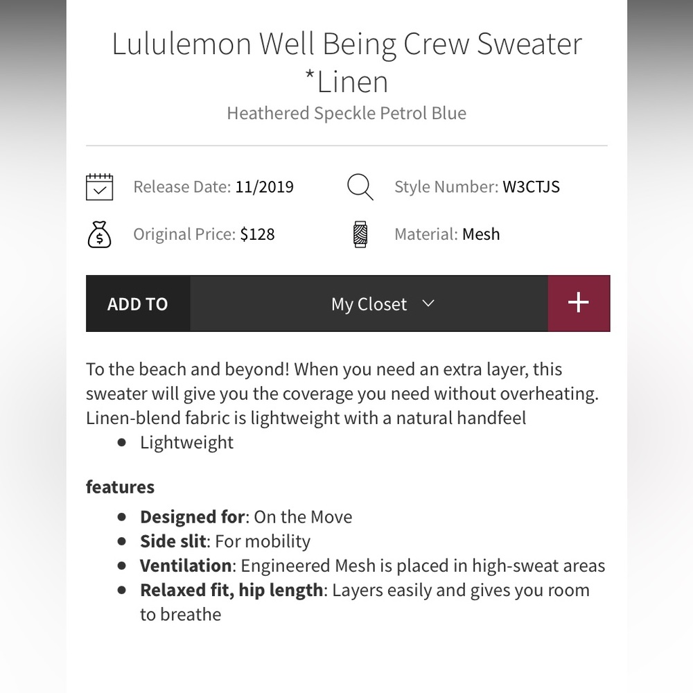 Lululemon sweater - Picture 2 of 10